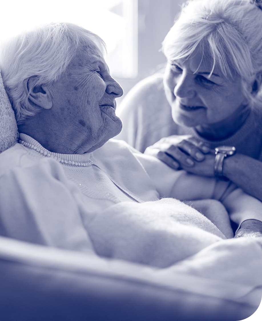 elderly couple